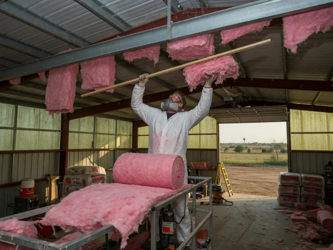 pole barn insulation in Glenpool